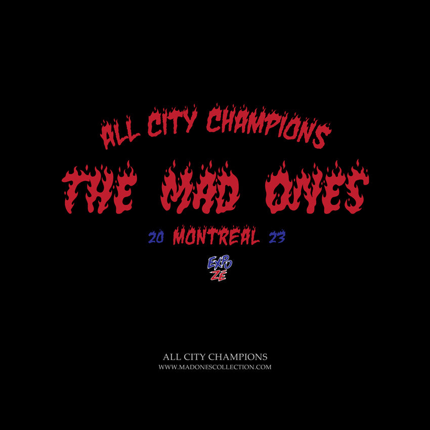 ALL CITY CHAMPIONS - BLACK - HEAVYWEIGHT TEE