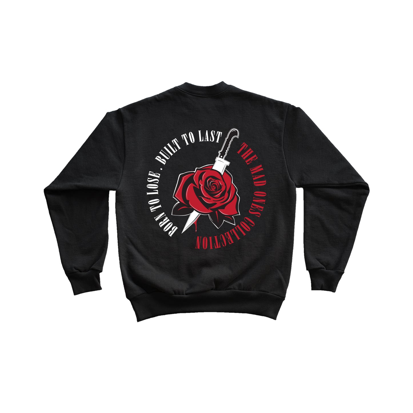 BUILT TO LAST - CREWNECK - BLACK