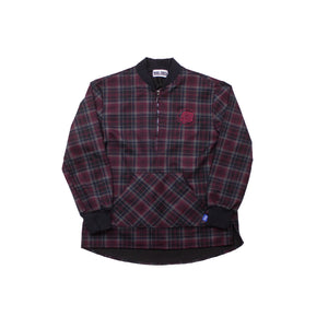 DE LA ROSA- PLAID ANORAK JACKET