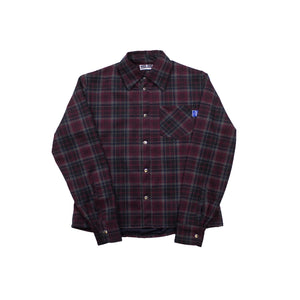 DE LA ROSA - PLAID BUTTON JACKET